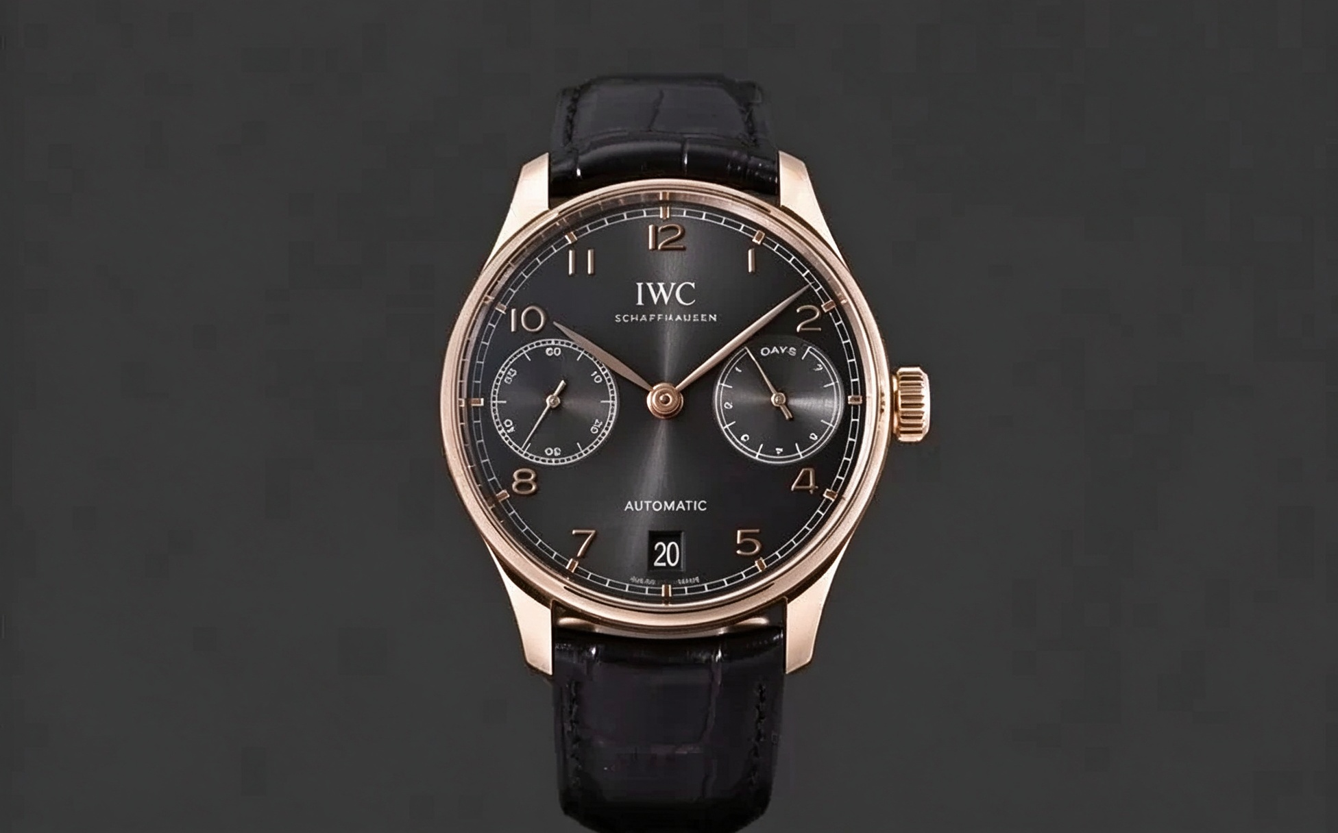 Portugieser 7 Days 2024 42mm RG/LE Black Dial APS A52010