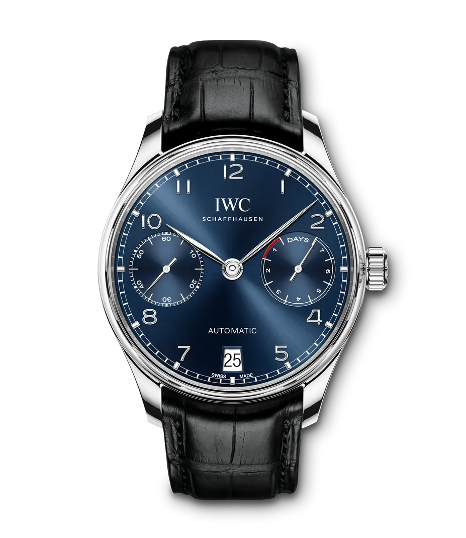 Portugieser 7 Days IW500710 SS/LE Blue Dial ZF V5 A52010