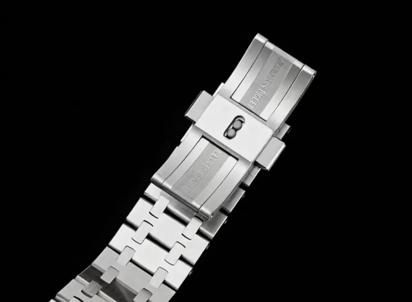 Royal Oak 15510 SS/SS White/Stk APSF A4302 Super Clone - Image 14