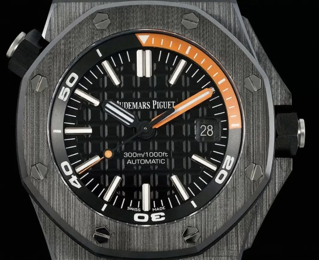 Royal Oak Diver 15707 CER/RU Black ZF SA3120 Super Clone - Image 2