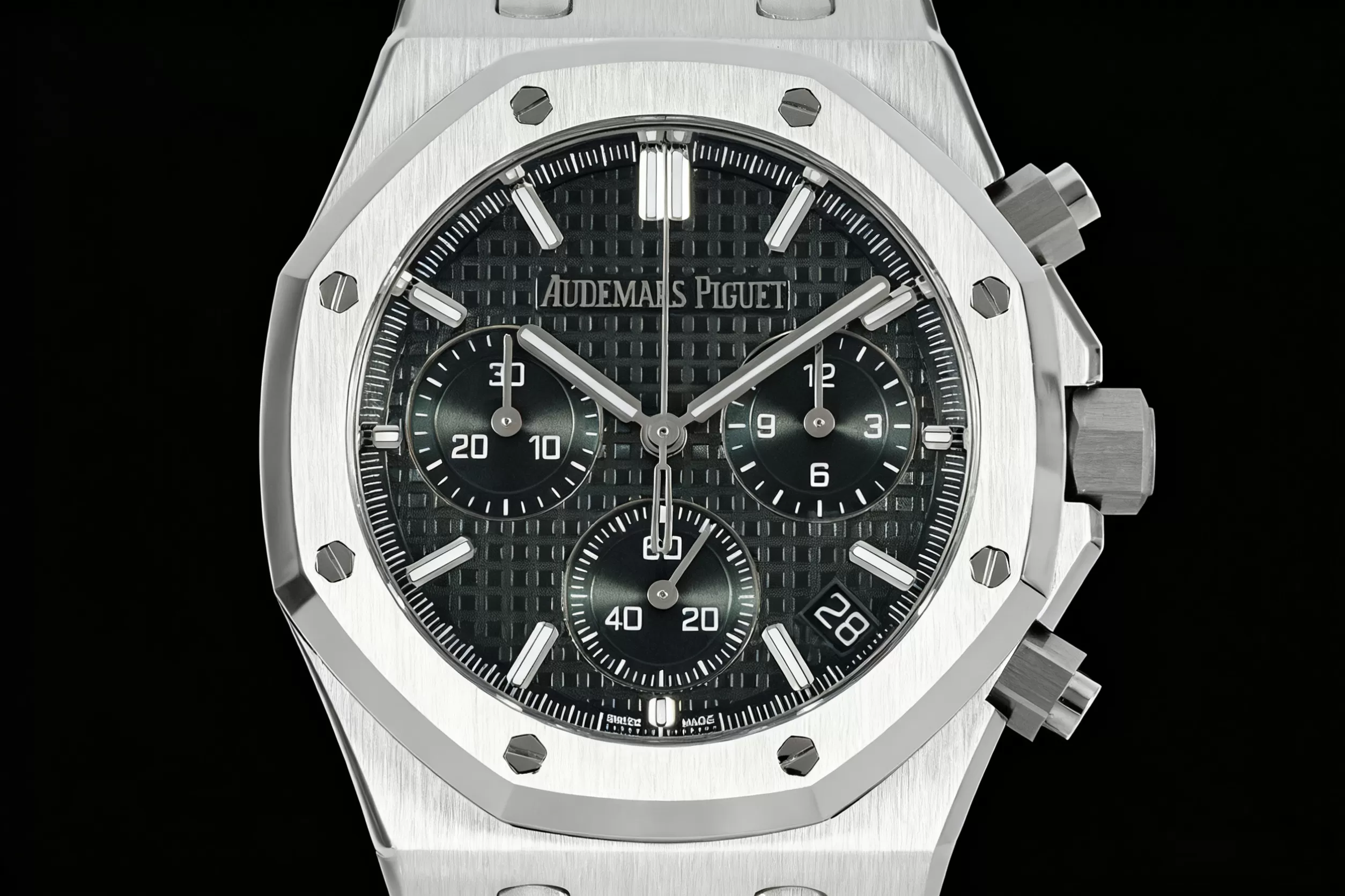 Royal Oak Chrono 26240ST 41mm SS/SS Green Dial APS V2 SH4401 Super Clone - Image 2