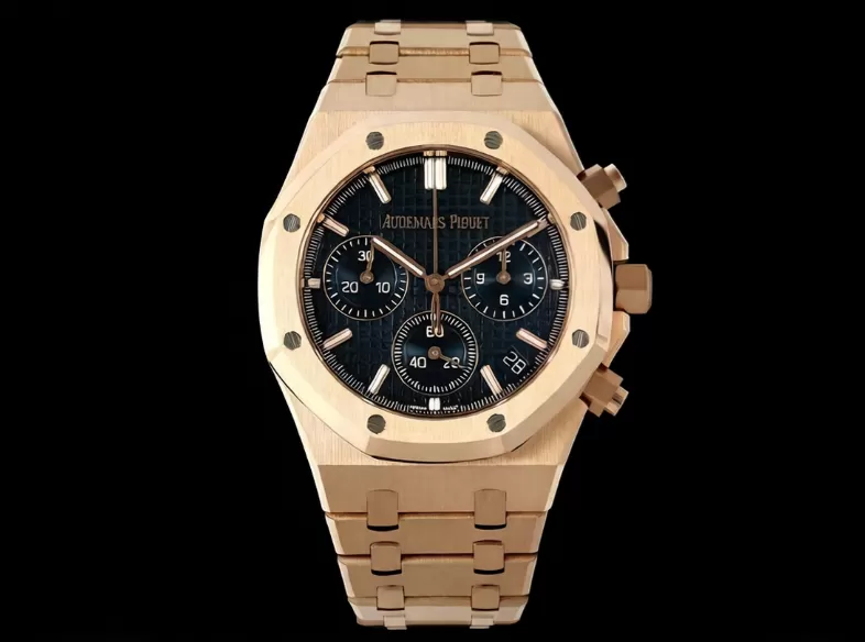 Royal Oak Chrono 26240OR 41mm RG/RG Blue Dial APS SH4401 Super Clone - Image 2