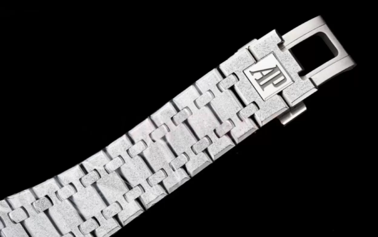 Royal Oak 15407 Frosted 41mm SS/SS Skeleton Dial THBF V2 SH3132 Super Clone - Image 13