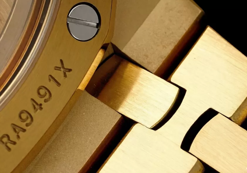 Royal Oak Chrono 26240BA 41mm YG/YG Gold Dial APS SH4401 Super Clone - Image 7