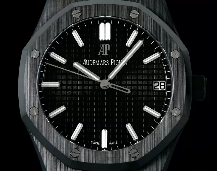 Royal Oak 41mm 15500 Black Ceramic/Cer Black Dial APSF A4302 Super Clone - Image 2