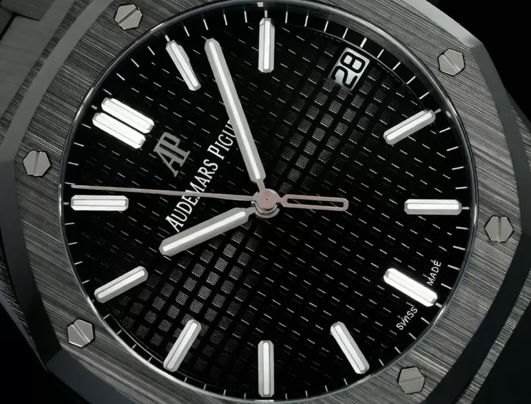 Royal Oak 41mm 15500 Black Ceramic/Cer Black Dial APSF A4302 Super Clone - Image 3