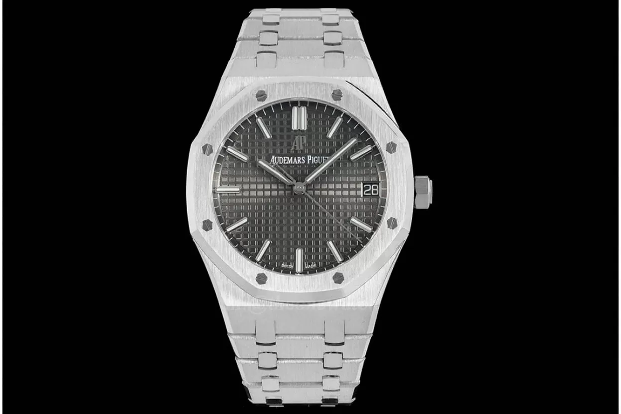Royal Oak 41mm 15500 SS/SS Grey/Stk APSF A4302 Super Clone - Image 4