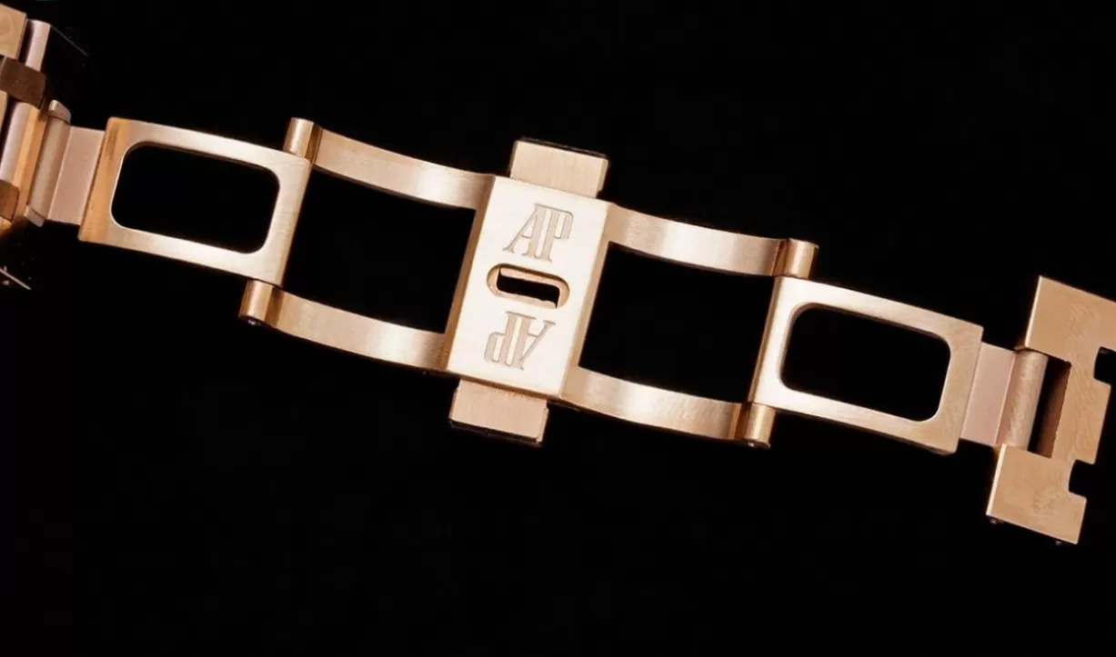 Royal Oak 15400 RG/RG White/Stk ZF V2 A3120 Super Clone - Image 20