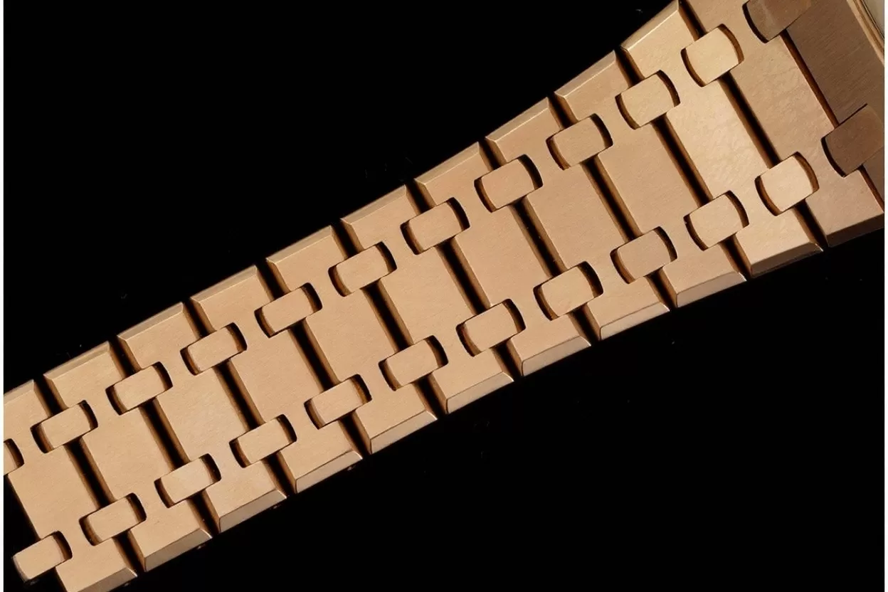 Royal Oak 41mm 15500 RG/RG Black/Stk APSF A4302 Super Clone - Image 13