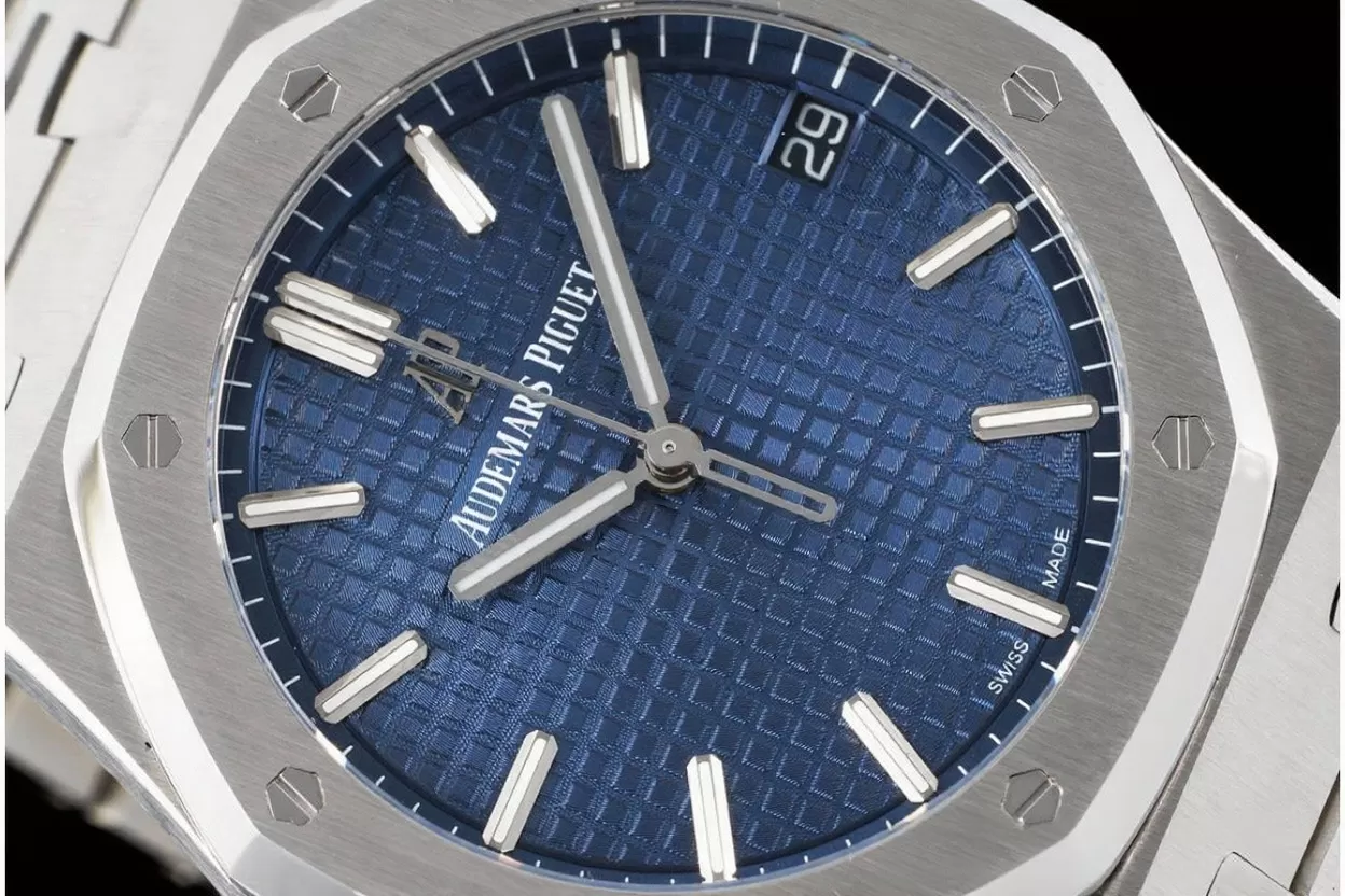 Royal Oak 41mm 15500 SS/SS Blue/Stk ZF V3 A4302 Super Clone - Image 4