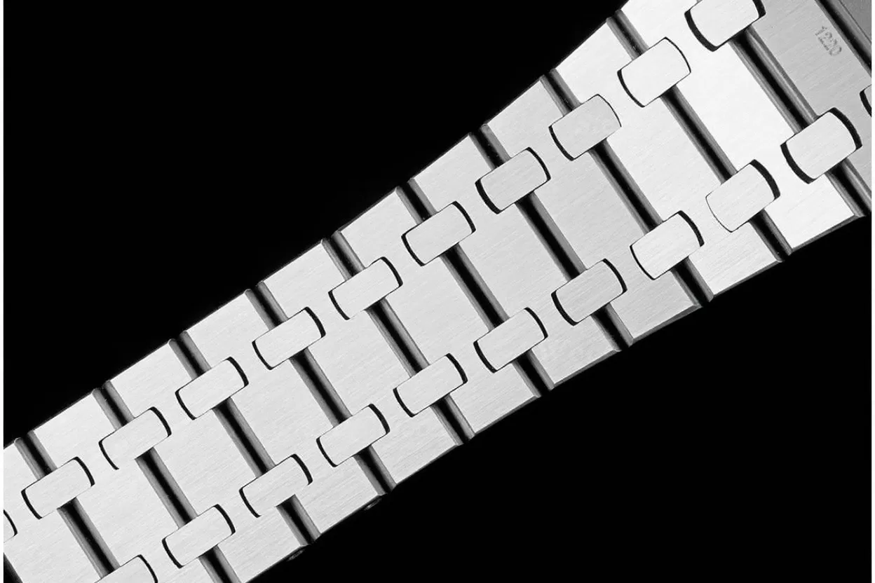 Royal Oak 15400 SS/SS White/Stk APSF SA3120 Super Clone - Image 15