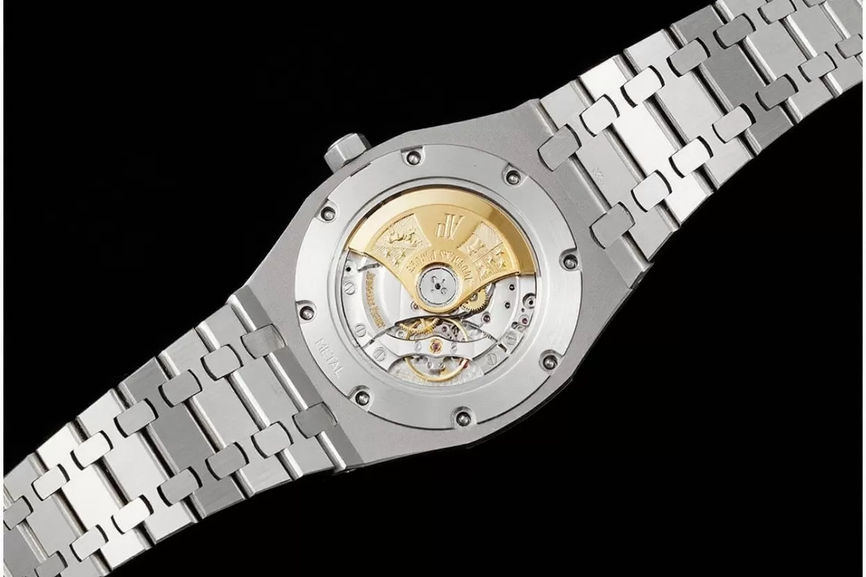 Royal Oak 15400 SS/SS Black/Stk APSF SA3120 Super Clone - Image 9