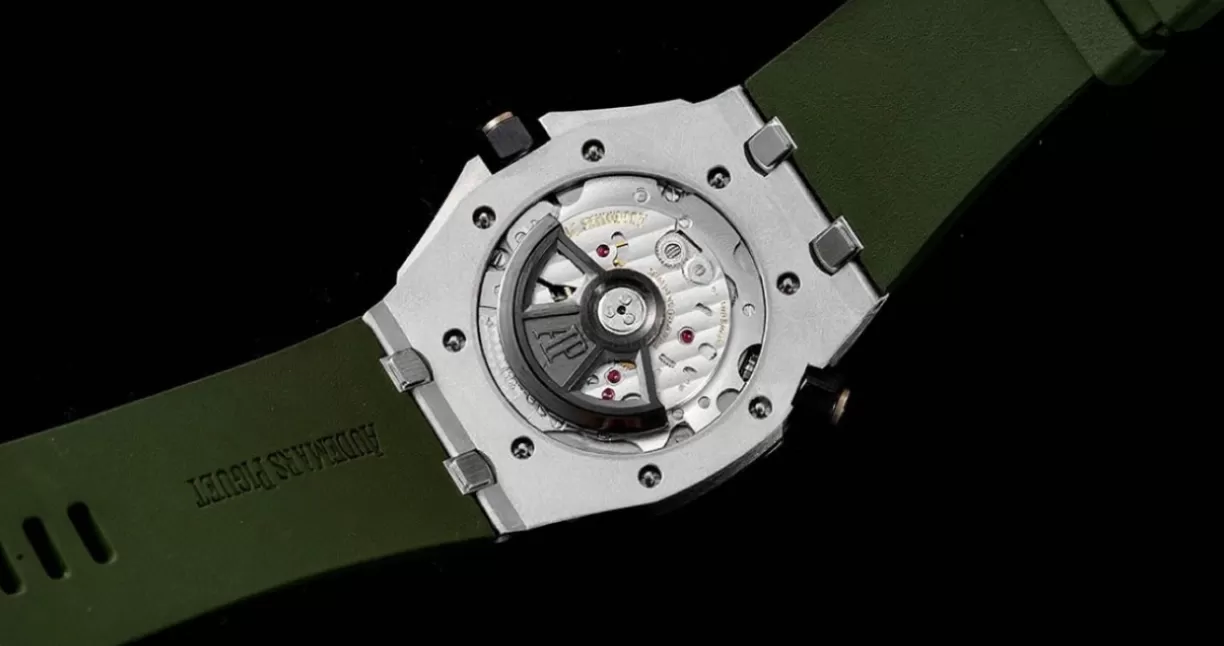 Royal Oak Offshore Diver 15720 42mm SS/RU Green/Stk ZF A4308 - Image 8