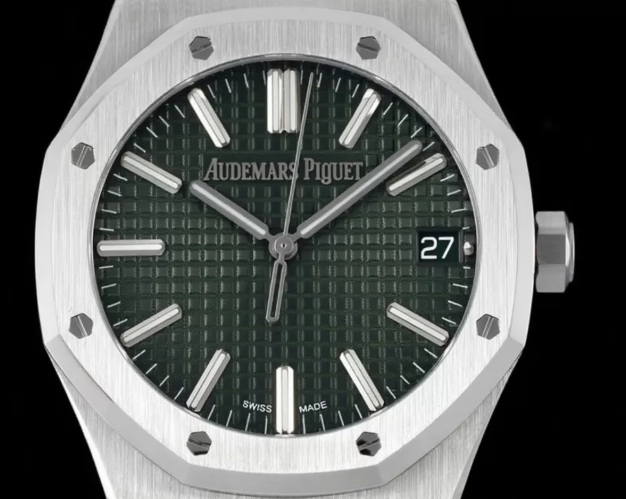 Royal Oak 50th Anniverary 41mm 15510 SS/SS Green/Stk ZF A4302 - Image 2