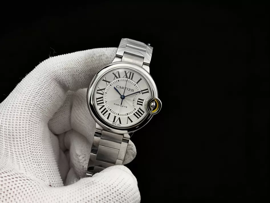 Ballon Bleu De Cartier 36mm SS/SS White Dial V6F NH05 - Image 2