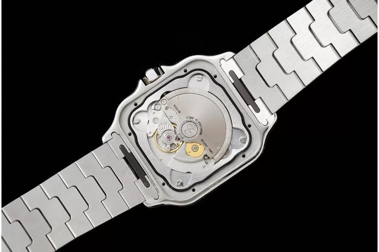 Santos De Cartier 2018 Mens XL 40mm SS/SS Wht BVF MY9019 - Image 9