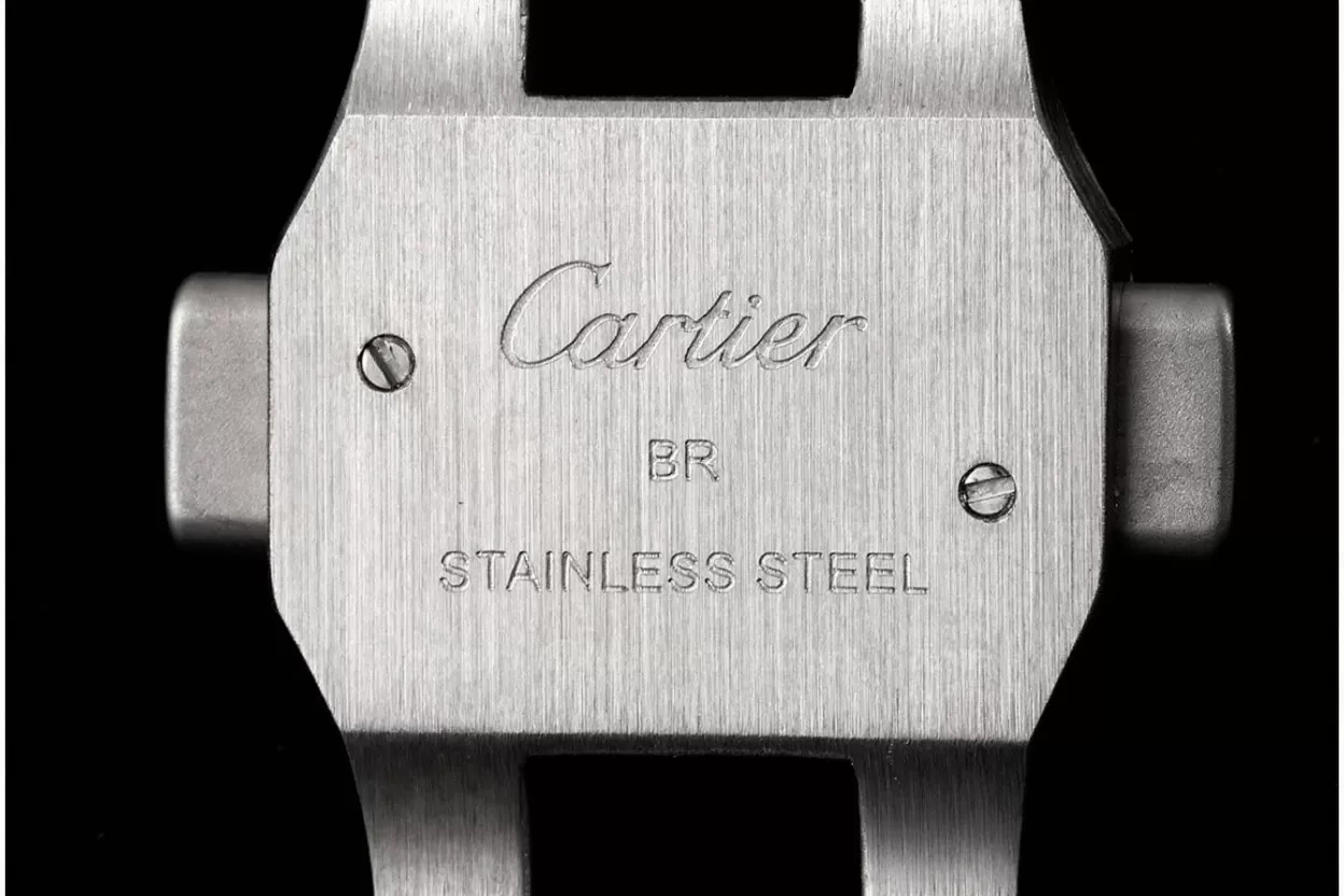 Santos De Cartier 2018 Mens XL 40mm SS/SS Wht BVF MY9019 - Image 22