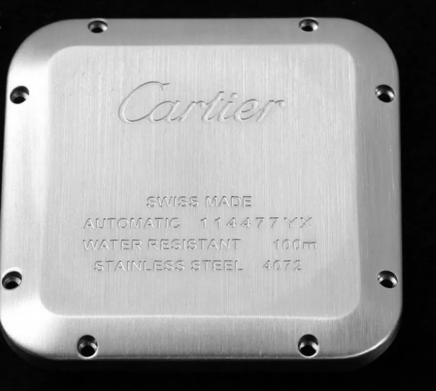 Cartier - Santos De Cartier 2018 Mens XL 40mm YG/SS Wht BVF MY9019 - Image 16
