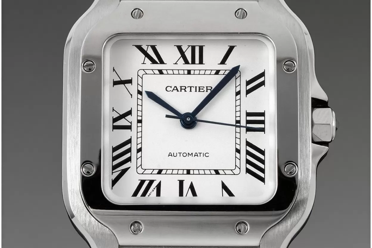Santos De Cartier 35mm SS/SS White Dial BVF MY9039 - Image 2