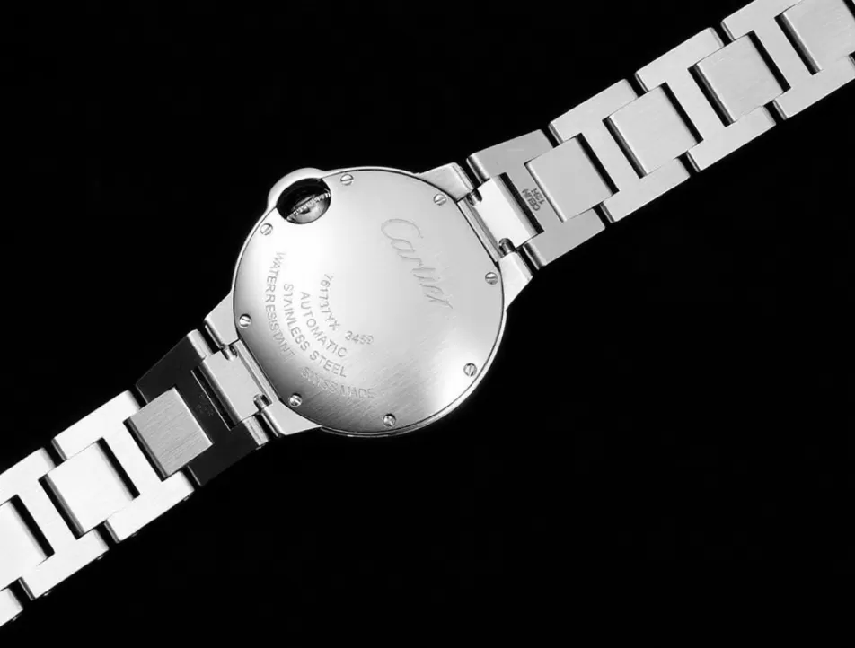 Ballon Bleu De Cartier Unisex 36mm SS/SS White Dial V6F A076 - Image 7