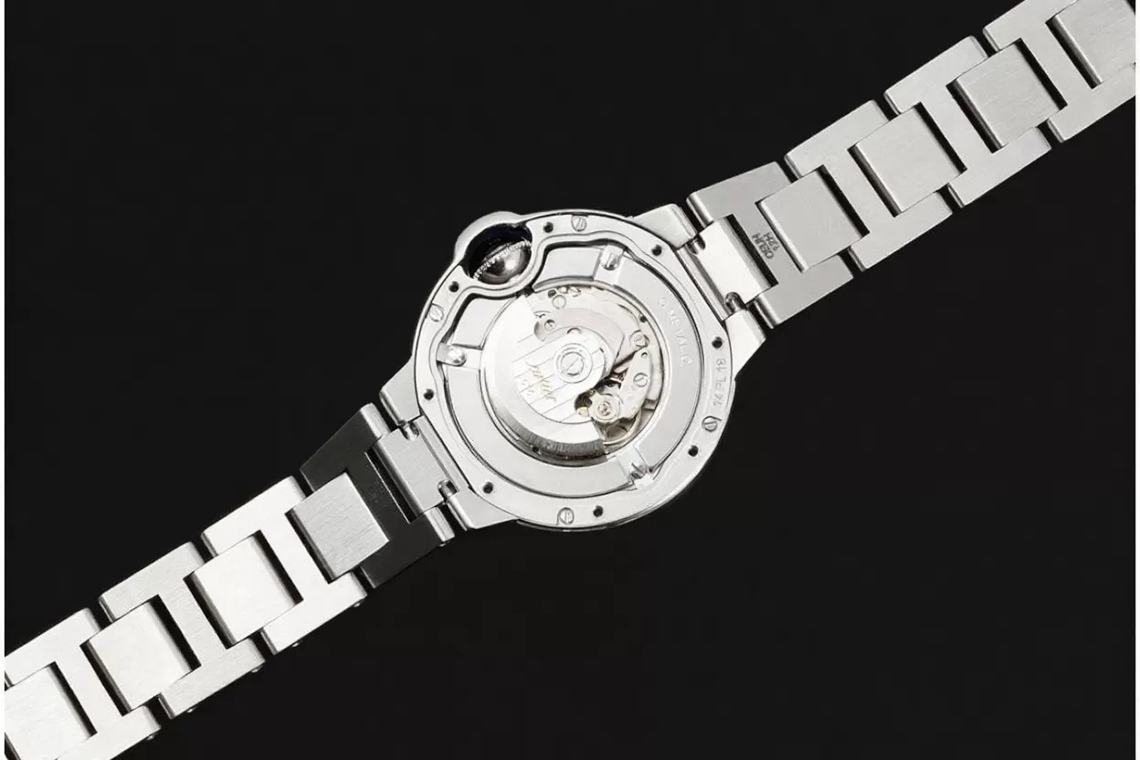 Ballon Bleu De Cartier Unisex 36mm SS/SS White Dial V6F A076 - Image 8