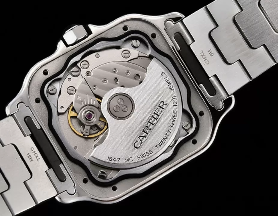 Cartier - Santos De Cartier 35mm Mens SS/SS White 3KF MY9015 - Image 9
