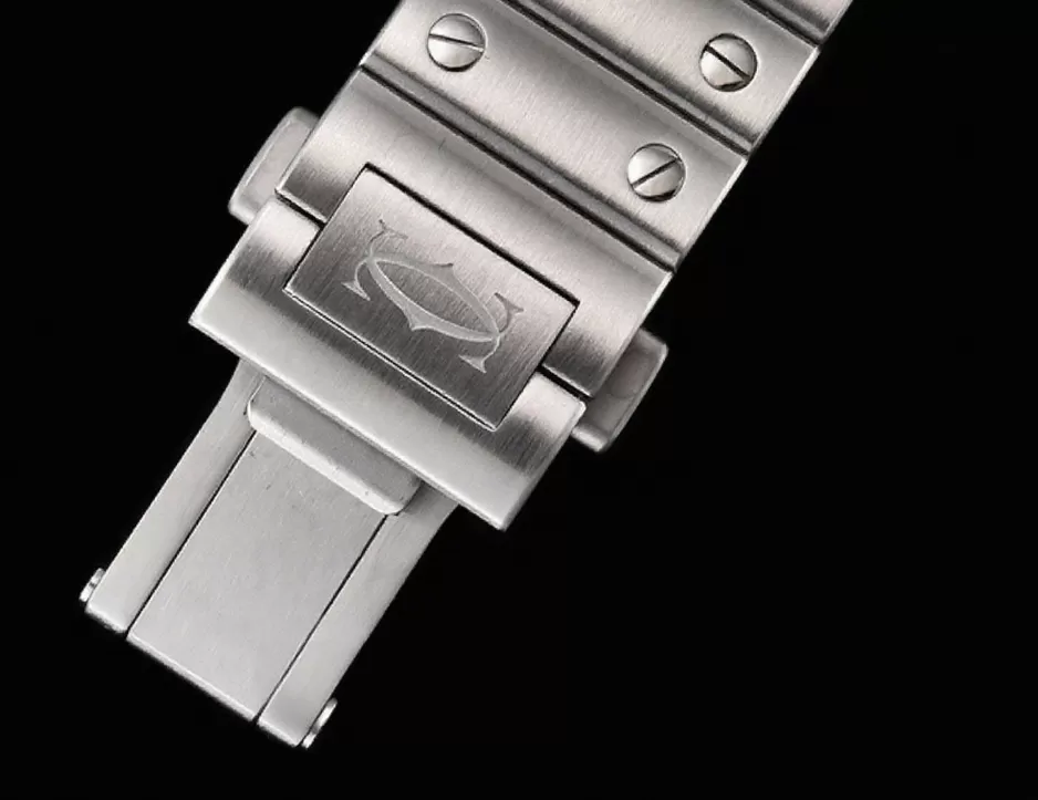 Cartier - Santos De Cartier 35mm Mens SS/SS White 3KF MY9015 - Image 16
