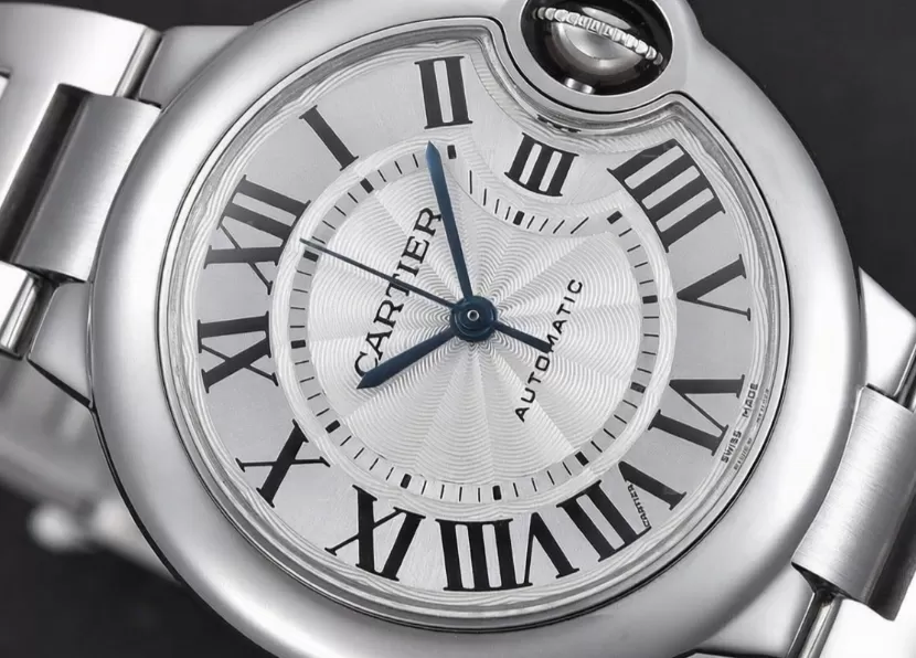 Ballon Bleu De Cartier 33mm White Textured Dial SS/SS V6F V8 NH05 - Image 3