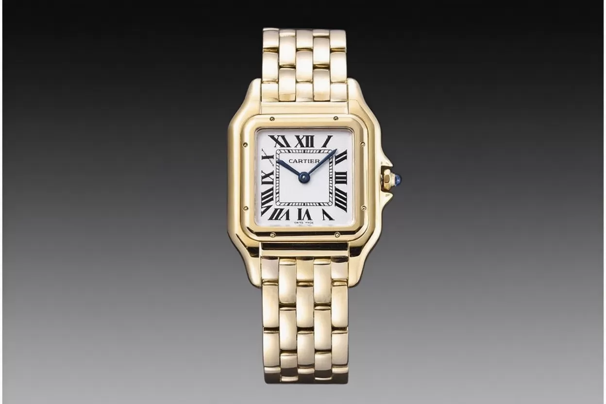 Panthere Secrete De Ladies 27mm YG/YG White Dial 8848F Swiss Qtz - Image 2