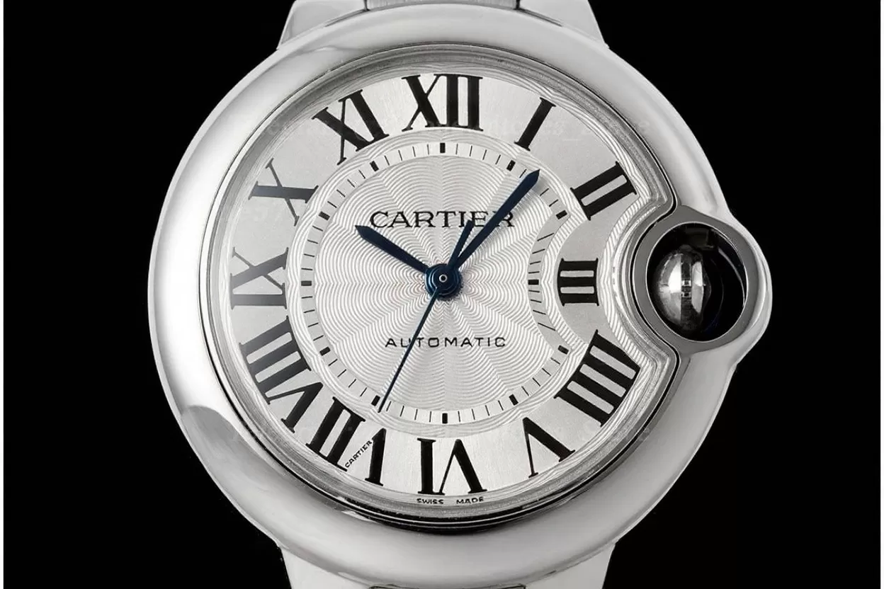 Ballon Bleu De Cartier 33mm SS/SS White Dial V6F A076 - Image 2