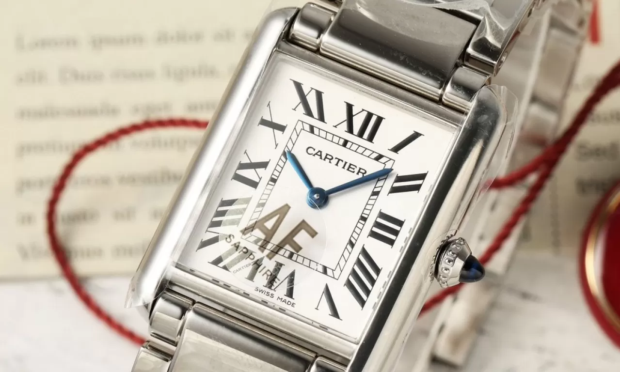 Cartier - Tank Must 25.5mm SS/SS White Dial AF Quartz