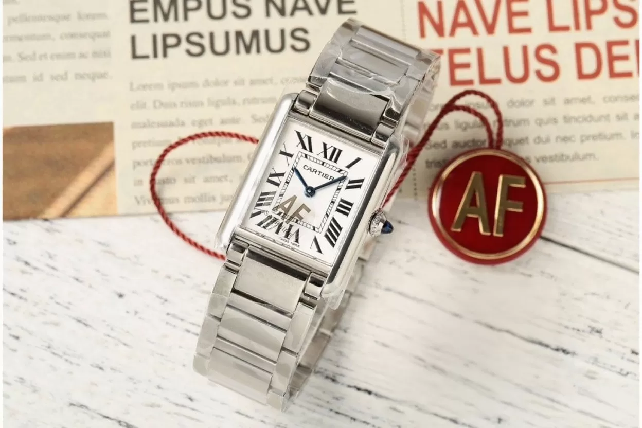 Cartier - Tank Must 25.5mm SS/SS White Dial AF Quartz - Image 2