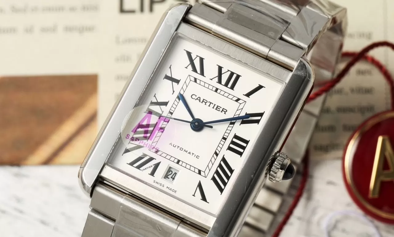 Cartier - Tank Solo 41mm SS/SS White Dial AF MY9015