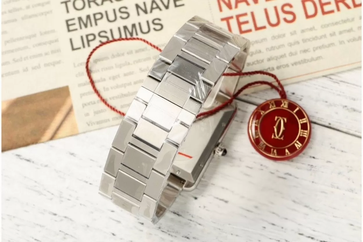 Cartier - Tank Solo 41mm SS/SS White Dial AF MY9015 - Image 9