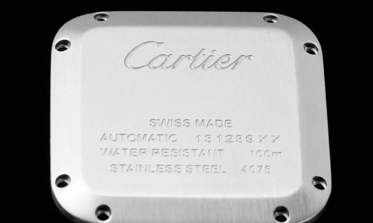 Santos De Cartier 35mm SS/SS Grey Dial AF MY9015 - Image 13