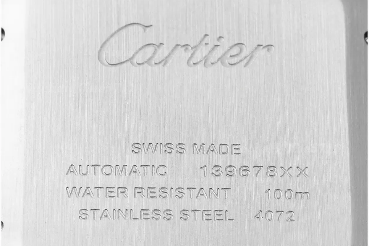Santos De Cartier 40mm Mens XL YG/SS Grey Dial BVF MY9019 - Image 16