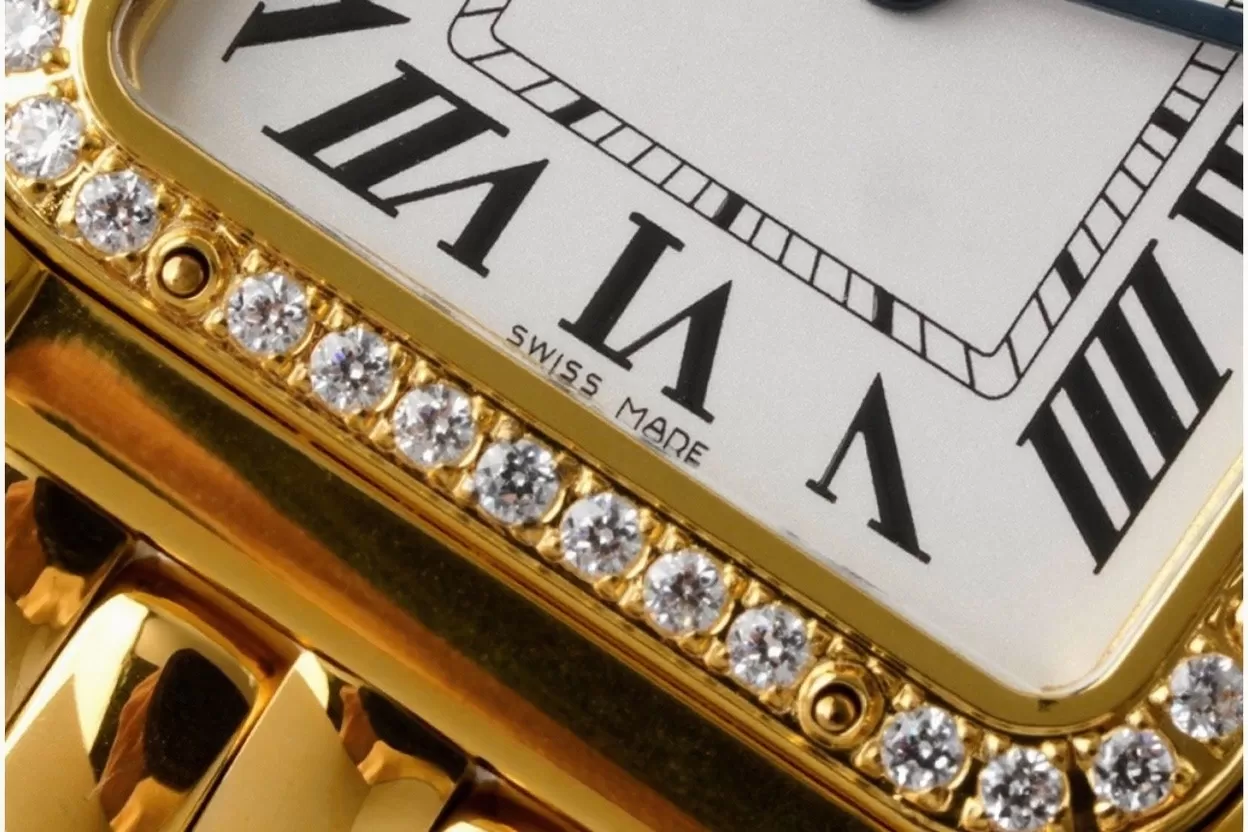 Panthere Secrete De Ladies 27mm Dia YG/YG White Dial BVF Quartz - Image 3