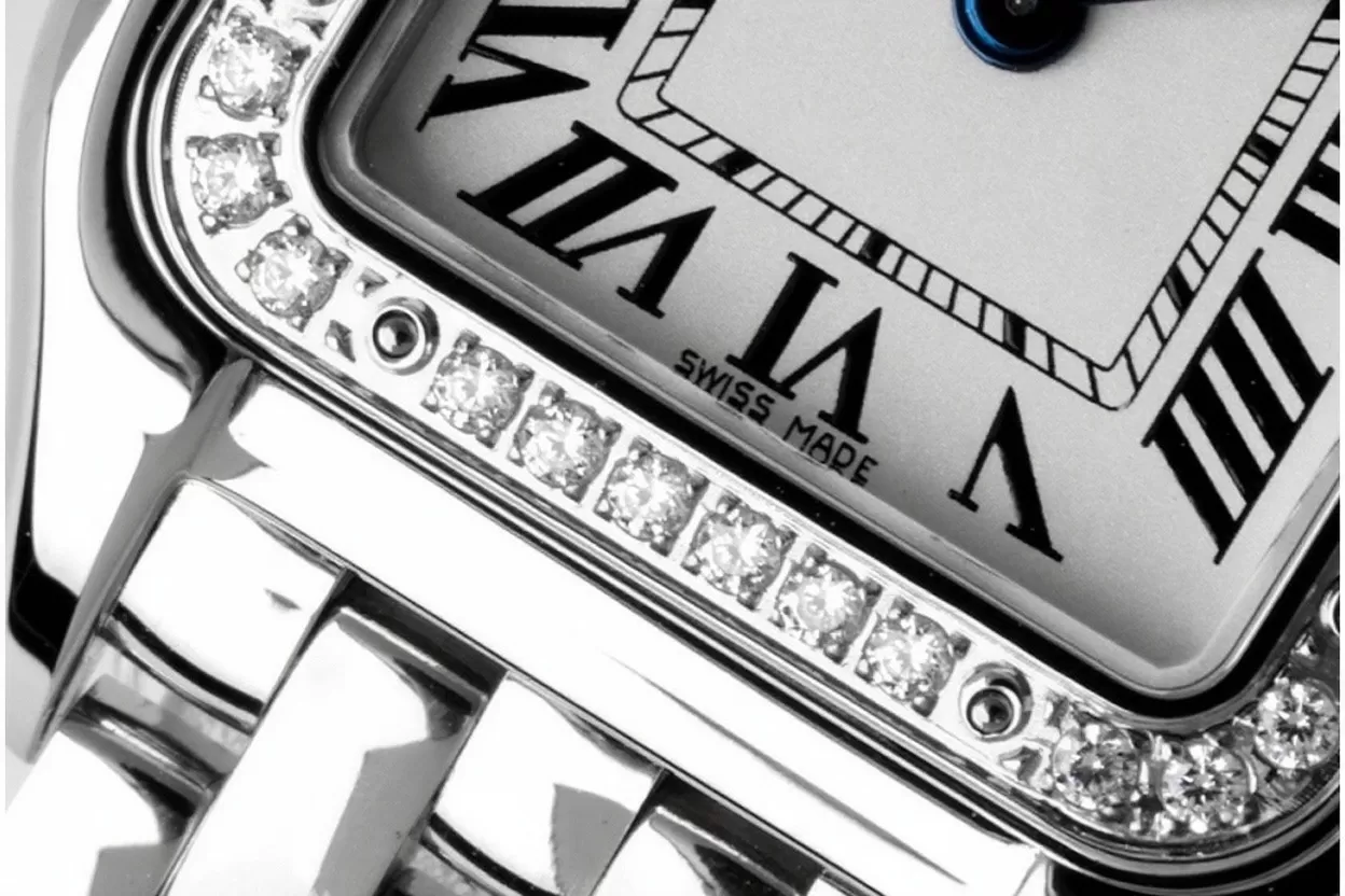 Panthere Secrete De Ladies 22mm Dia SS/SS White BVF Swiss Qtz - Image 3