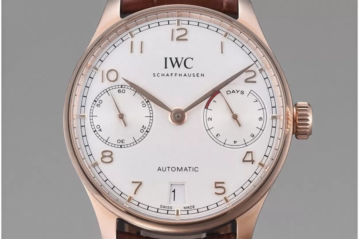 Portugieser 7 Days 42mm RG/LE White Dial ZF V5 A52010 - Image 2