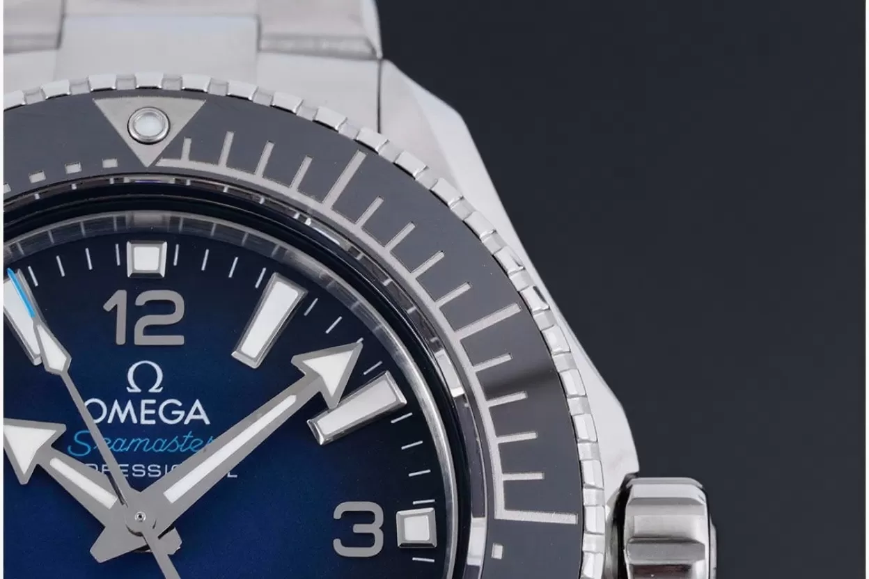 Planet Ocean Ultra Deep 45.5mm SS/SS Blue Dial SBF A8912 - Image 5