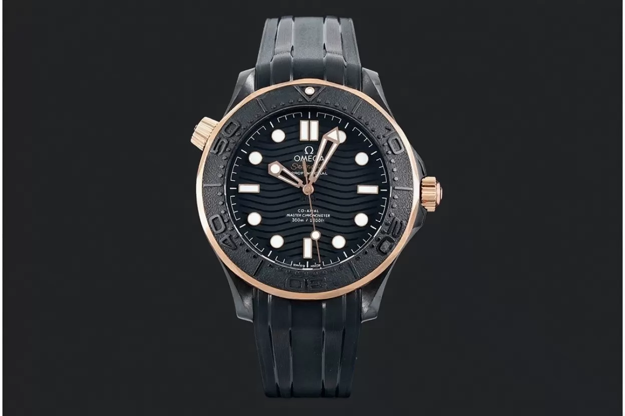 Seamaster 300m 43.5mm RG Ceramic/RU Black Dial VSF A8806 - Image 3