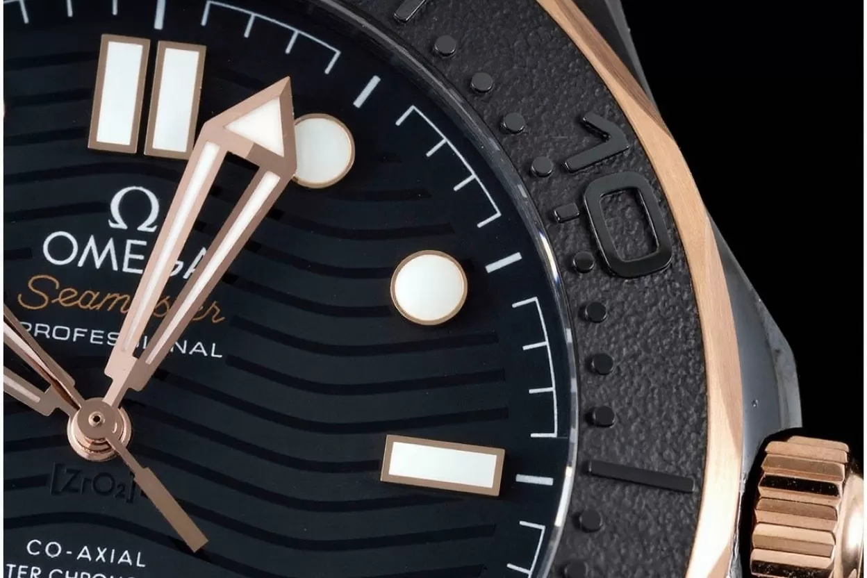 Seamaster 300m 43.5mm RG Ceramic/RU Black Dial VSF A8806 - Image 6
