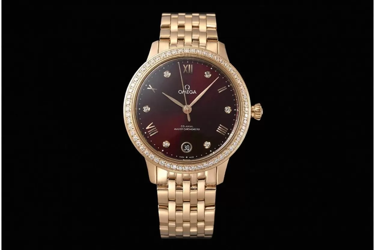 De Ville Prestige Ladies 34mm Dia RG/RG Brown Dial VSF A8800 - Image 2