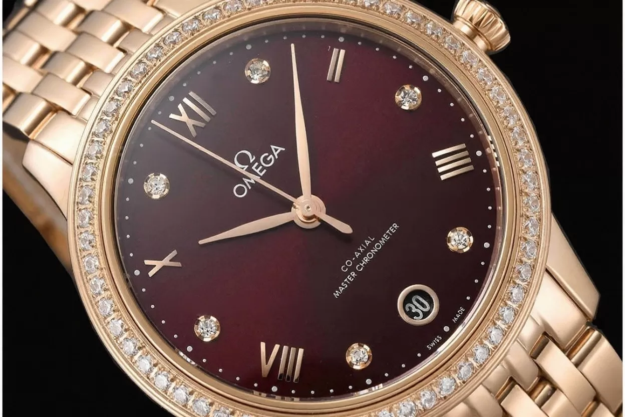 De Ville Prestige Ladies 34mm Dia RG/RG Brown Dial VSF A8800 - Image 3