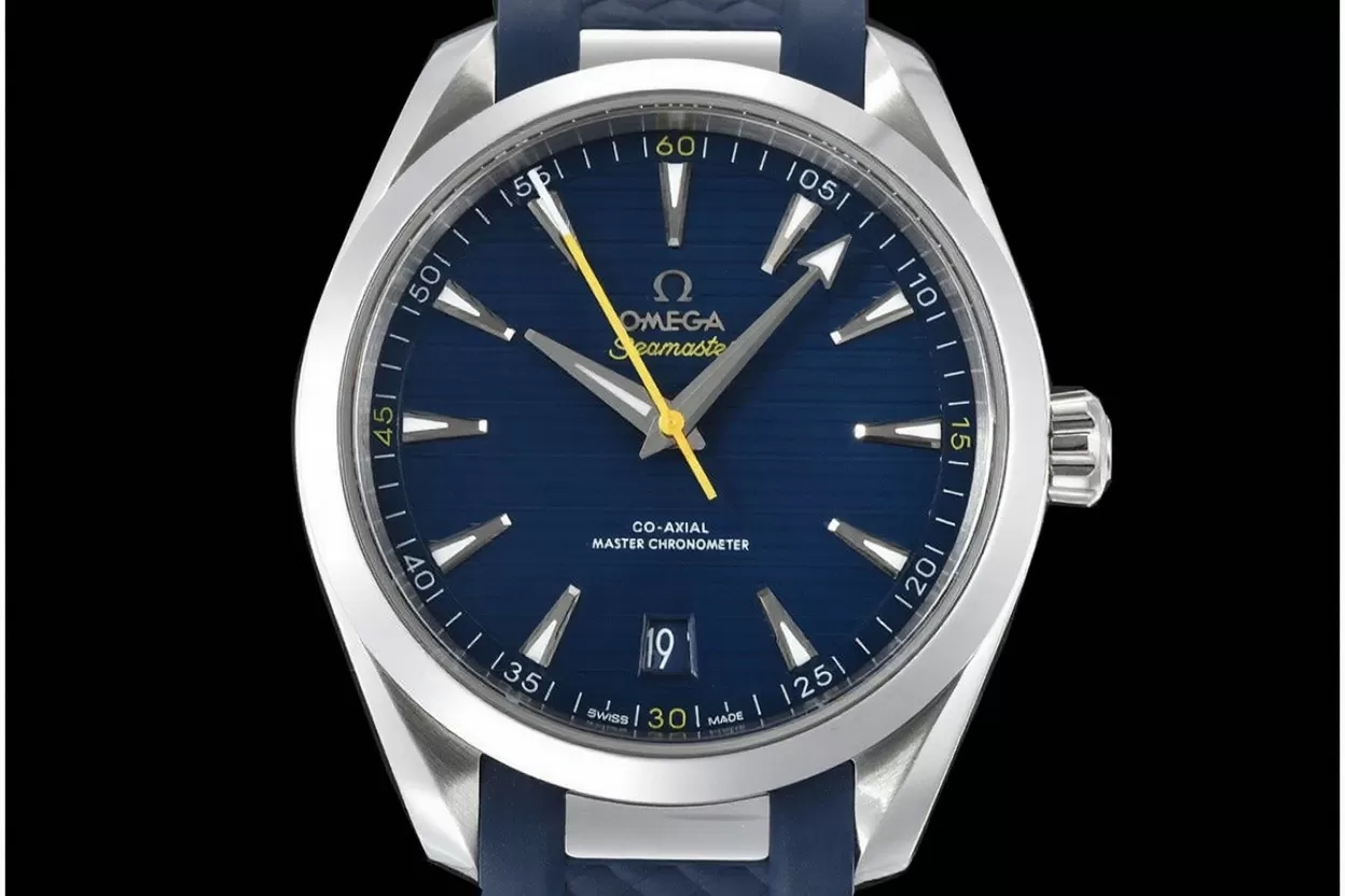 Aqua Terra 150m 'Mondo' 41mm SS/RU Blue Dial VSF A8900 - Image 3