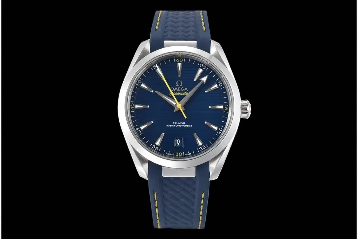 Aqua Terra 150m 'Mondo' 41mm SS/RU Blue Dial VSF A8900 - Image 2