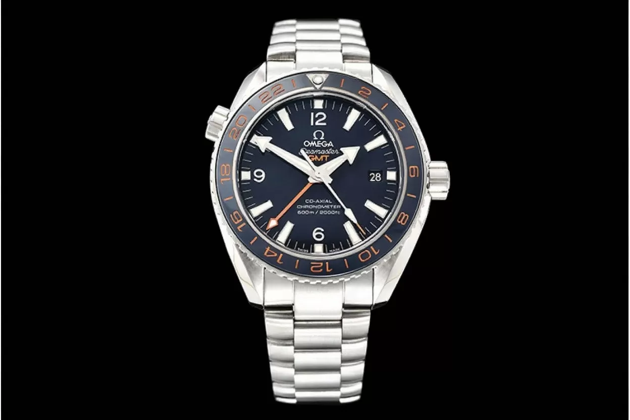Omega - Planet Ocean 43.5mm GMT SS/SS Blue VSF Asia 8605 - Image 2