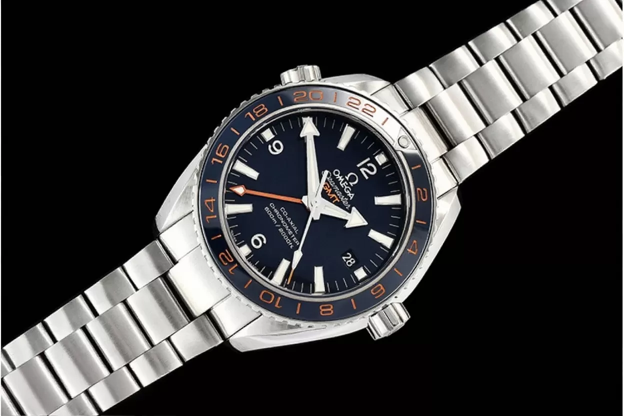 Omega - Planet Ocean 43.5mm GMT SS/SS Blue VSF Asia 8605 - Image 6