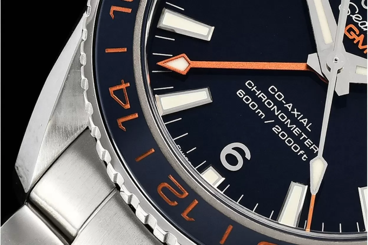 Omega - Planet Ocean 43.5mm GMT SS/SS Blue VSF Asia 8605 - Image 7