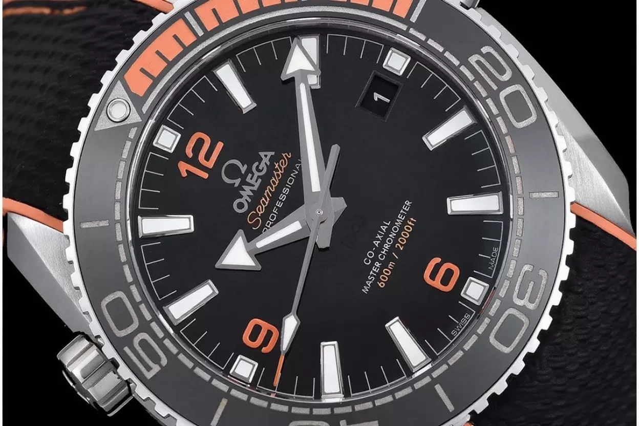 Planet Ocean 43.5mm SS/RU Black/Org VSF 1:1 A8900 Super Clone - Image 3